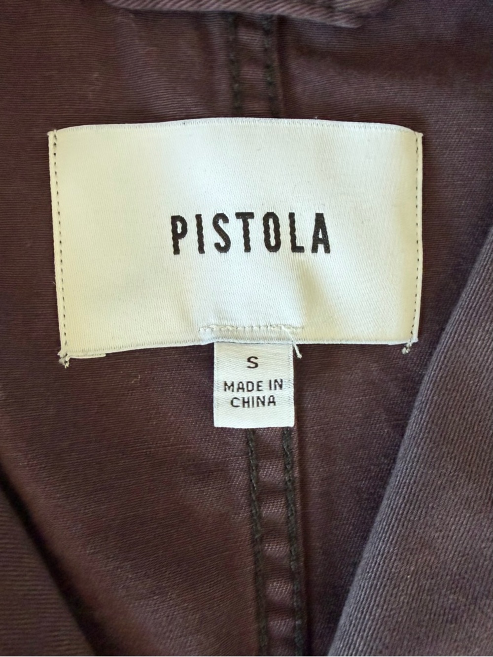 Pistola Parker Romper in Licorice size S - Picture 4 of 6